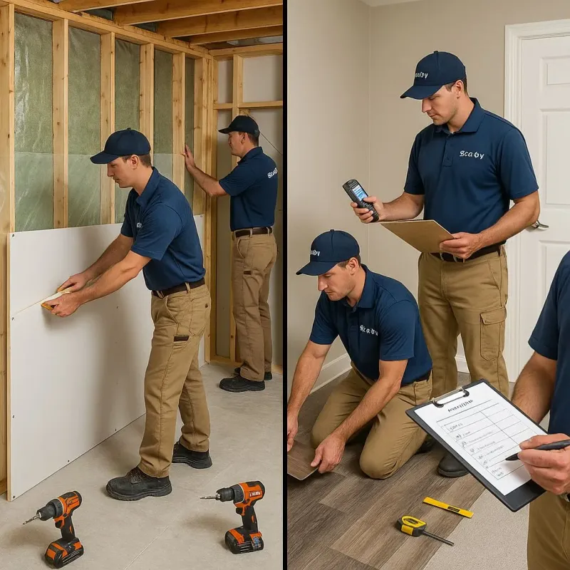 Repairs and Reconstruction process in Webb, AL